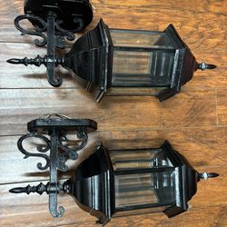 Used outdoor lights set 15 dollars