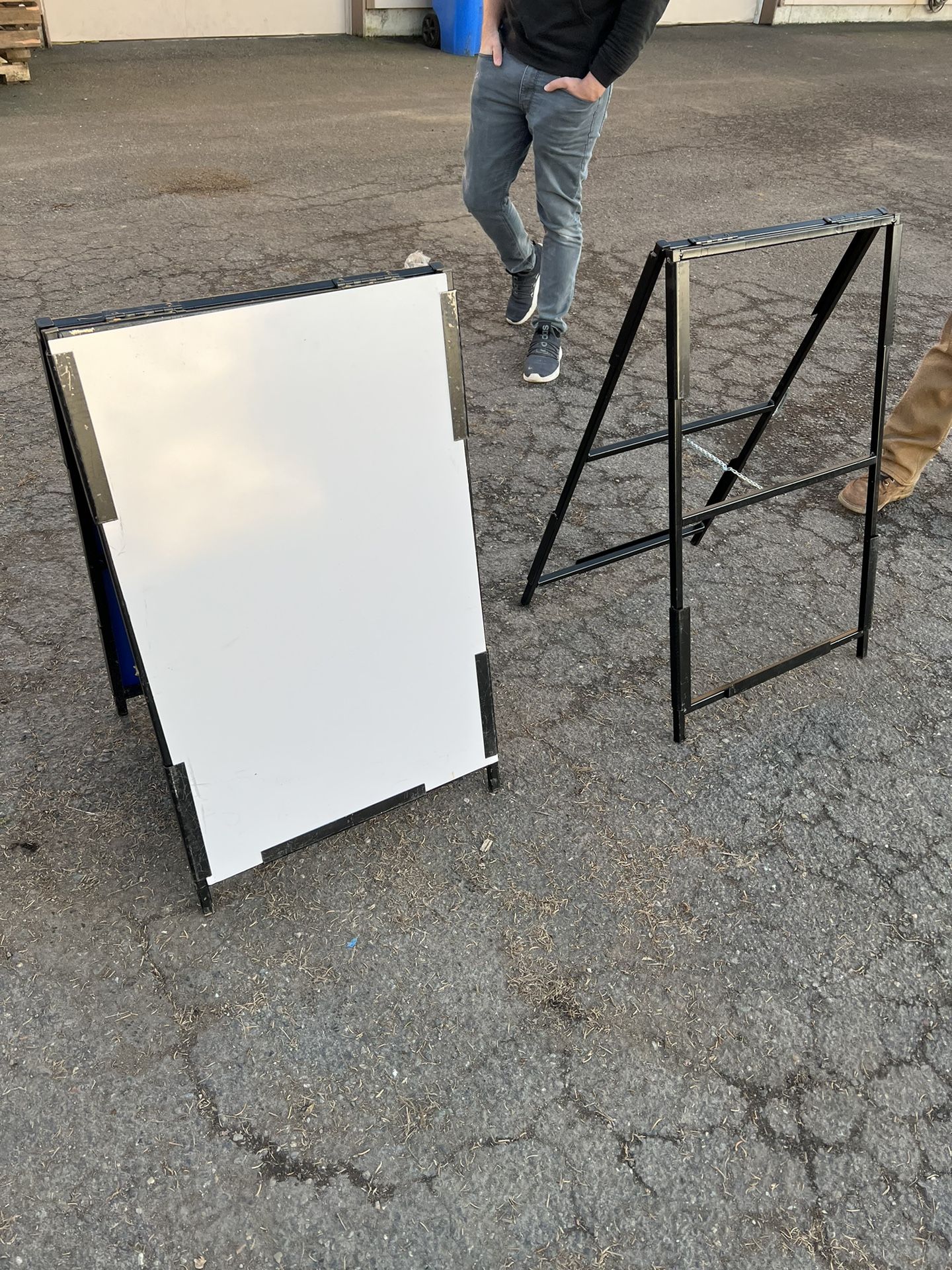 poster sign stand For Advertisement