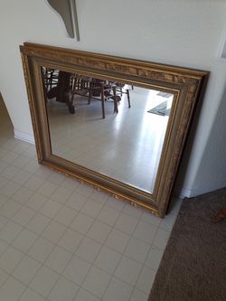 Gold Framed Mirror