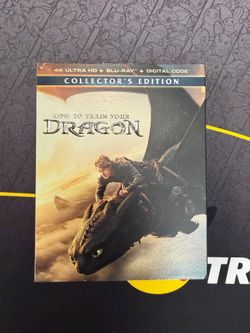 How to Train Your Dragon 4K UHD + Blu-ray + Digital Brand New with slightly damaged slipcover