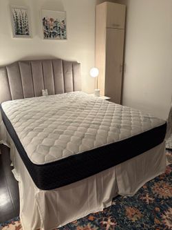 Bed. Queen size.