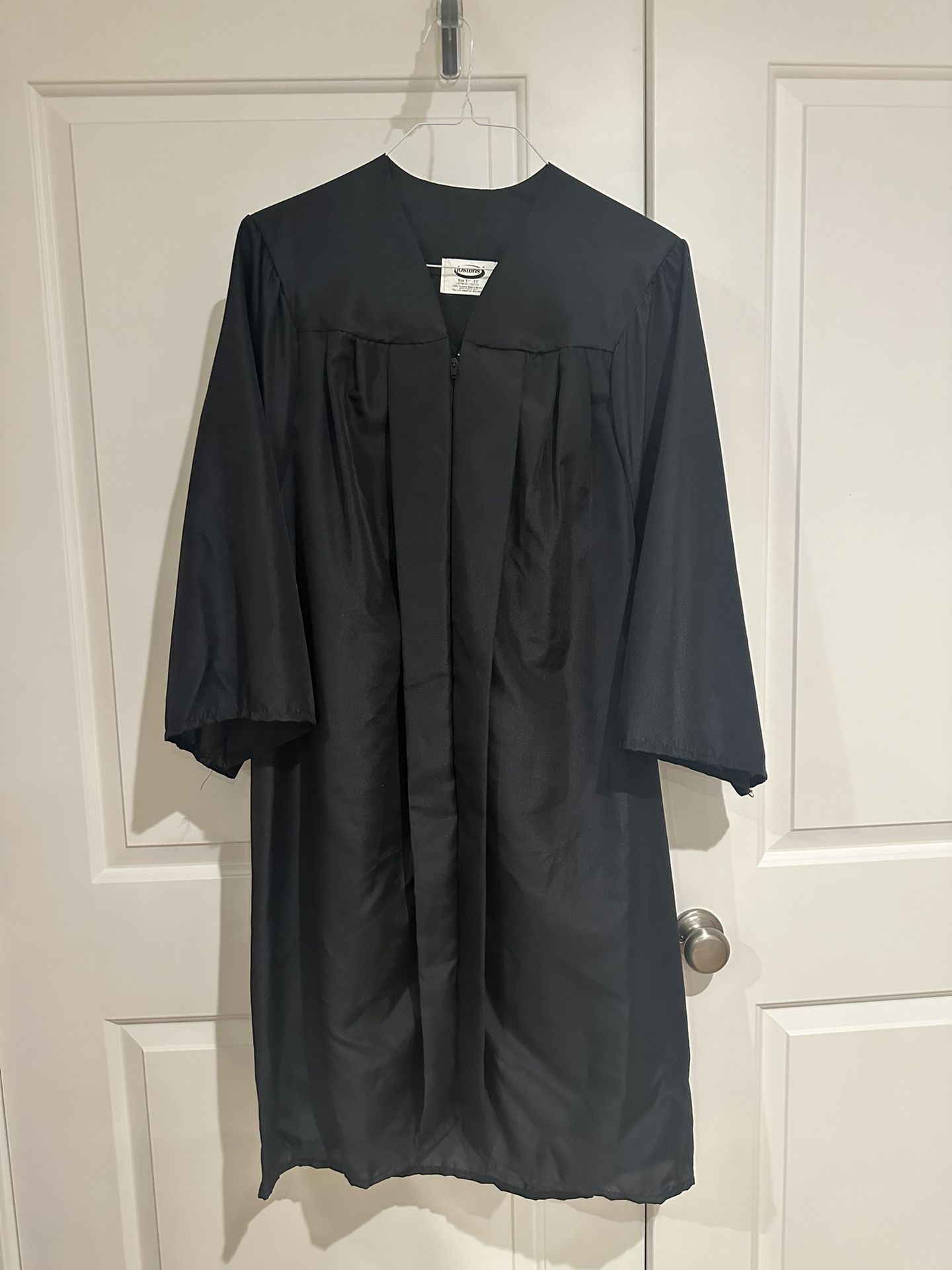 Jostens Black Graduation Gown