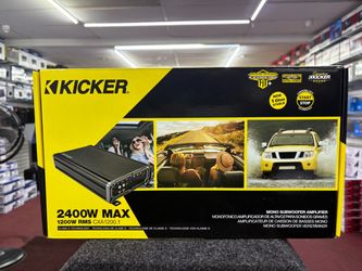 Kicker CXA1200.1 Mono Subwoofer Amplifier