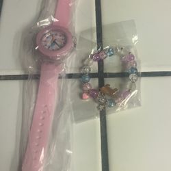 Unicorn Watch And Bracelet 