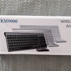 Brand New KM9000 Wireless Keyboard & Mouse Combo