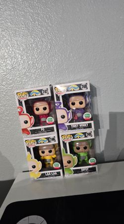 Whole collection teletubbies funko pops