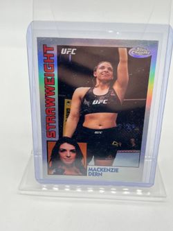 2019 Topps UFC 1984 Chrome Mackenzie Dern BJJ Jiu-Jitsu