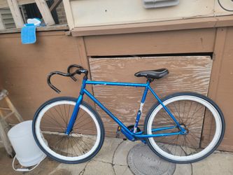 Blue fixie