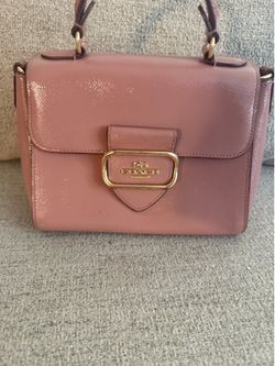 Light pink coach bag