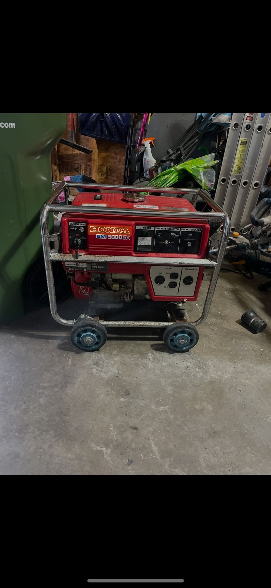 Honda Em5000sx Generator