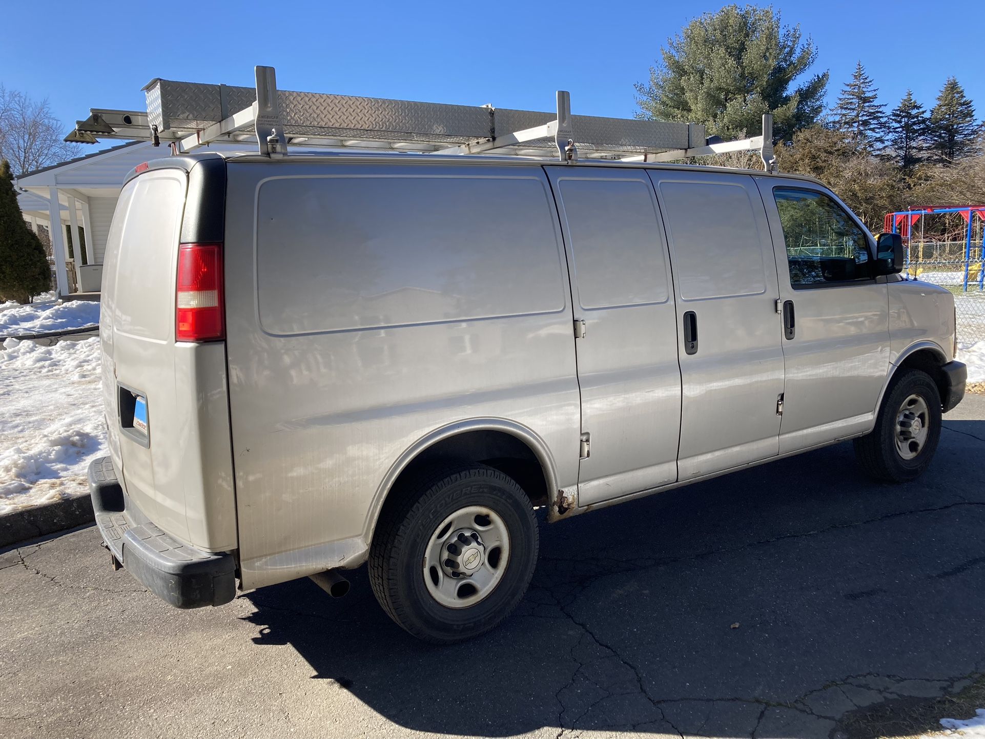 Cargo Van Ladder Roof Racks