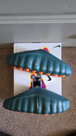 Nike Mind 001 Pregame Mules Slides Mineral Slate Green 9