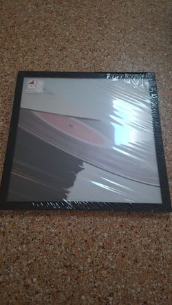 Set of (2) New 12x12 Vinyl Record Frames - Black