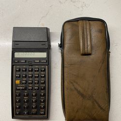 HP41CX Calculator With Card Reader, Case No Batteries 