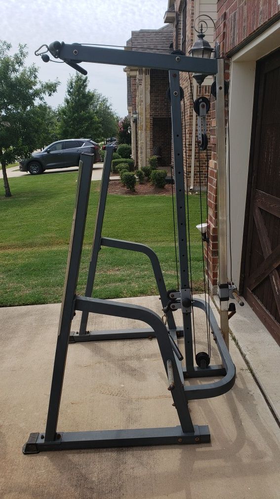 Apex AXPWR7 squat lat bench cage for Sale in Mansfield, TX OfferUp