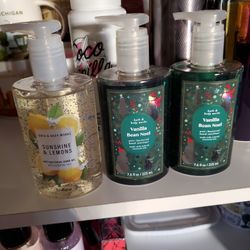 Bath And Body New Pump Sanitizers,  Each