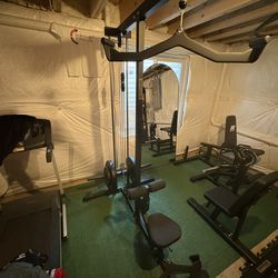 Titan Fitness Lat Pulldown/Row Machine