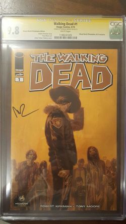 The Walking Dead CGC #1 PHILADELPHIA edition