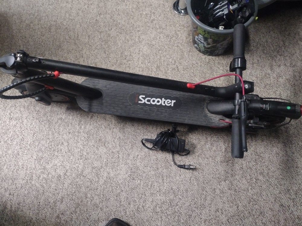 Electric Scooter And Charger 
