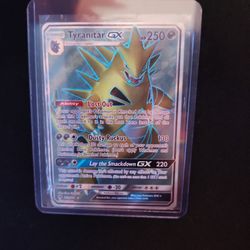 Tyranitar GX Full Art 
