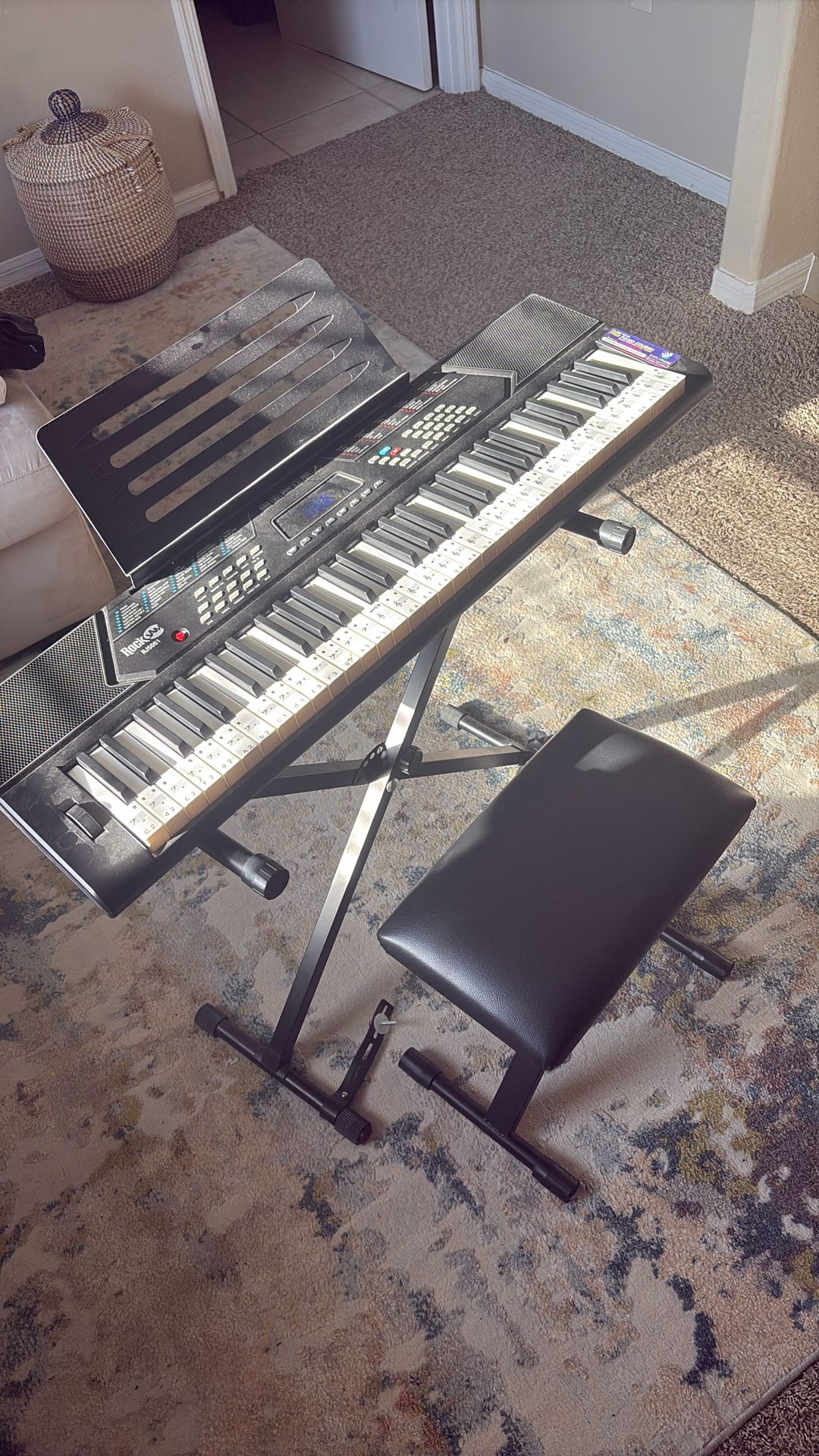 Keyboard Piano (chair and stand Included)