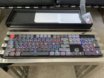 Keychron K1 RGB Wireless Mechanic Brown Switch Keyboard 104 Key