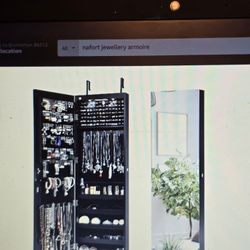 Nafort 2 LED mirror Jewlery Case