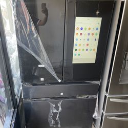 Refrigerator New Model Glass Door Tv 📺  36 Inches Counther Depth 