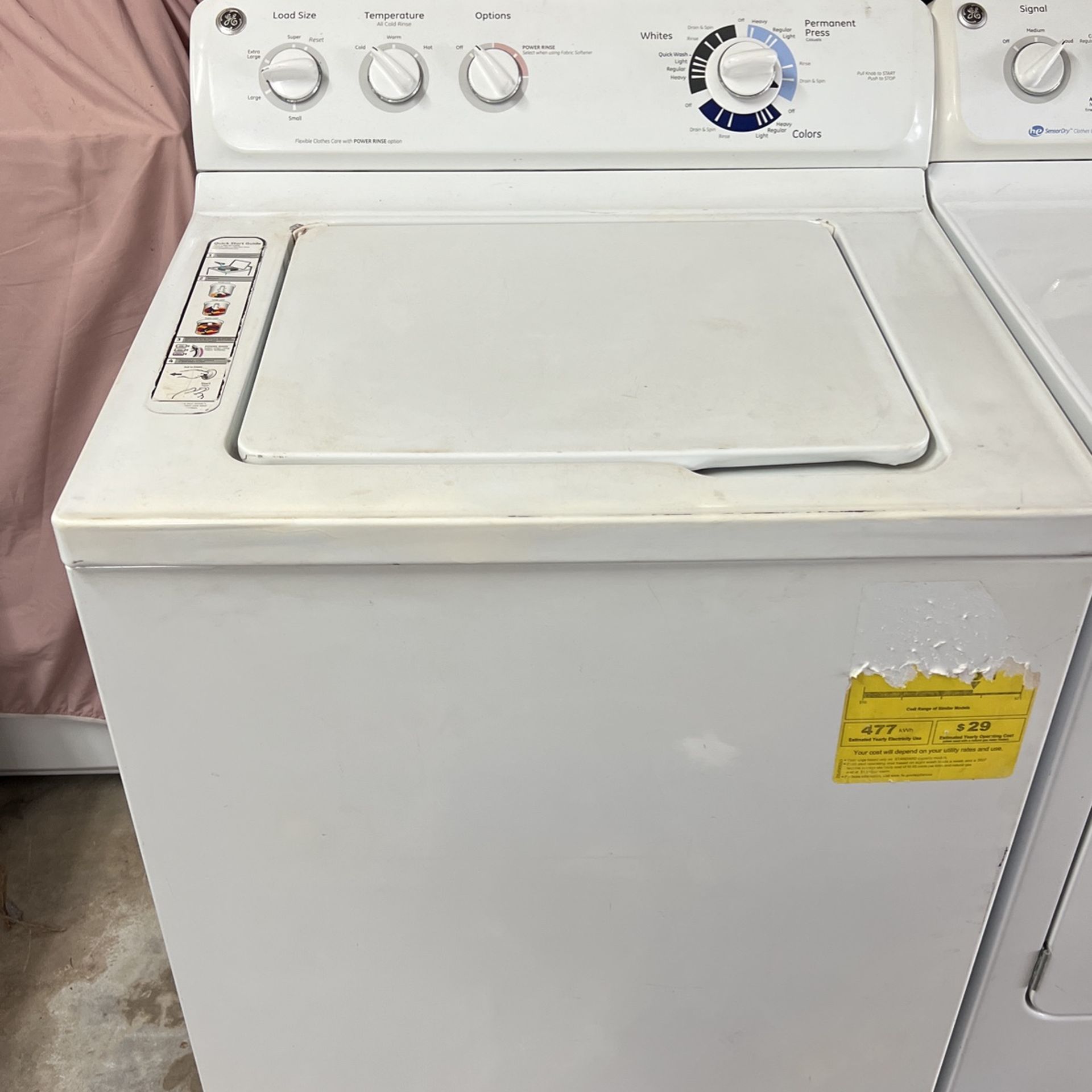 General Electric Washer & Dryer Combo