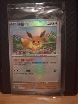 Eevee Pokeball Holo Pokémon Card Chinese 119/208