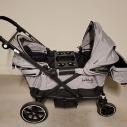Larktale Caravan Coupe V2 Stroller/Wagon Gray/Black