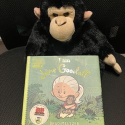 I Am Jane Goodall Book With Plushie