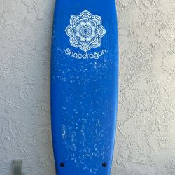 7ft. Foam Too Surfboard | 3 Fin | Lightly Used