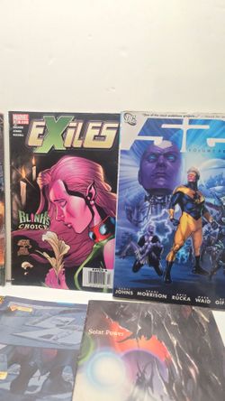 comic books marvel and DC