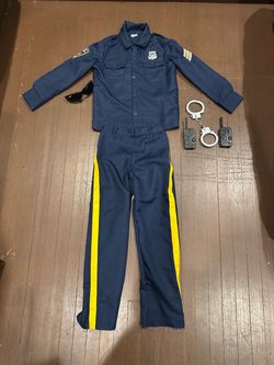 Kids Police Officer Costume Set