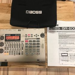Boss Br600 Digital Recorder Never Used