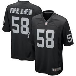LAS VEGAS RAIDERS JACKSON POWERS-JOHNSON STITCHED JERSEY SMALL UP TO 6XL