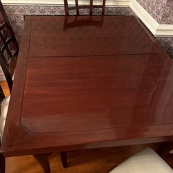 Dining Table 6’-8’ Solid Wood 