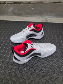 Jordan 37 Low White/Red/Black