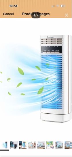 brand New! Tower Fan, 14 Inches Portable Oscillating Desk Fan with 3 Speeds, Quiet Operation, 4H Timer Function, Personal Standing Fan Perfect for Bed