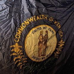 Large State Flag Of Kentucky 