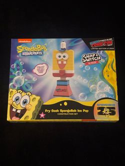 SNAP & SWITCH FRY COOK SPONGEBOB ICE POP