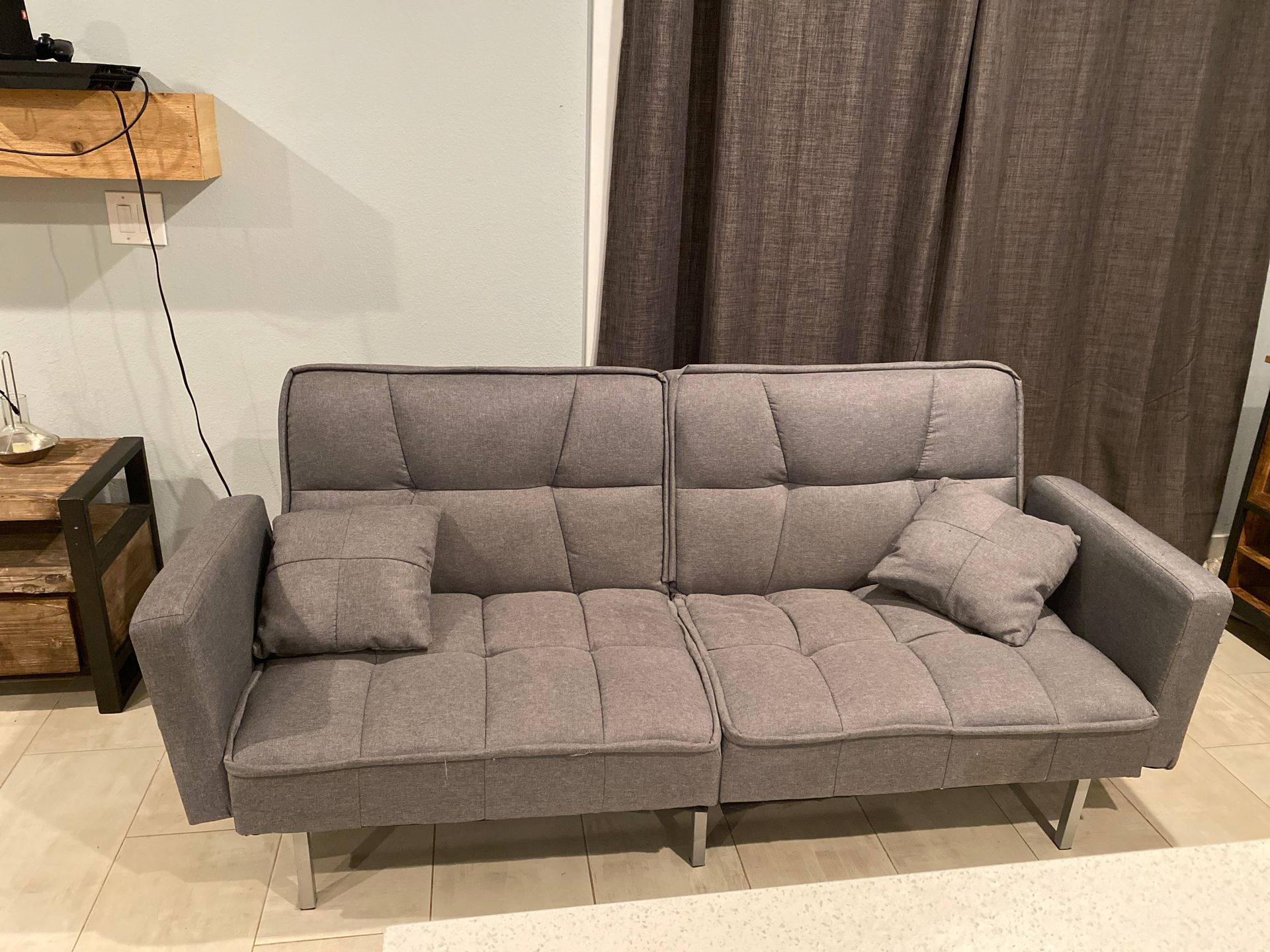 Gray Futon (PENDING SALE)
