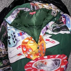 Supreme “casino” Bomber Jacket 