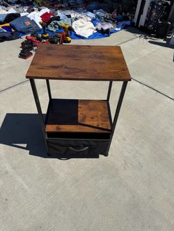 Brown table