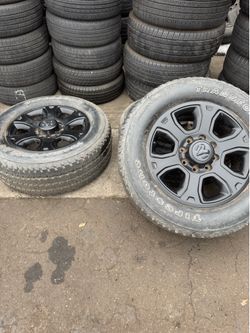3 wheels with tires LT 285/60/20