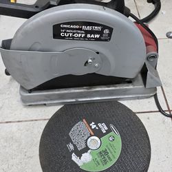 Chicago electric 14" chop saw