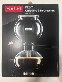 PEBO bodum vacuum coffee maker