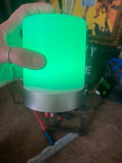 Color-Changing LED Touch Lamp