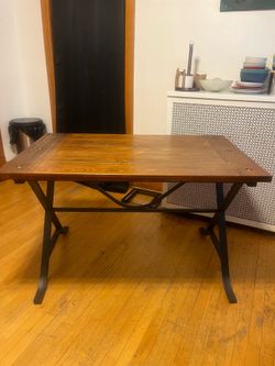 Wood table